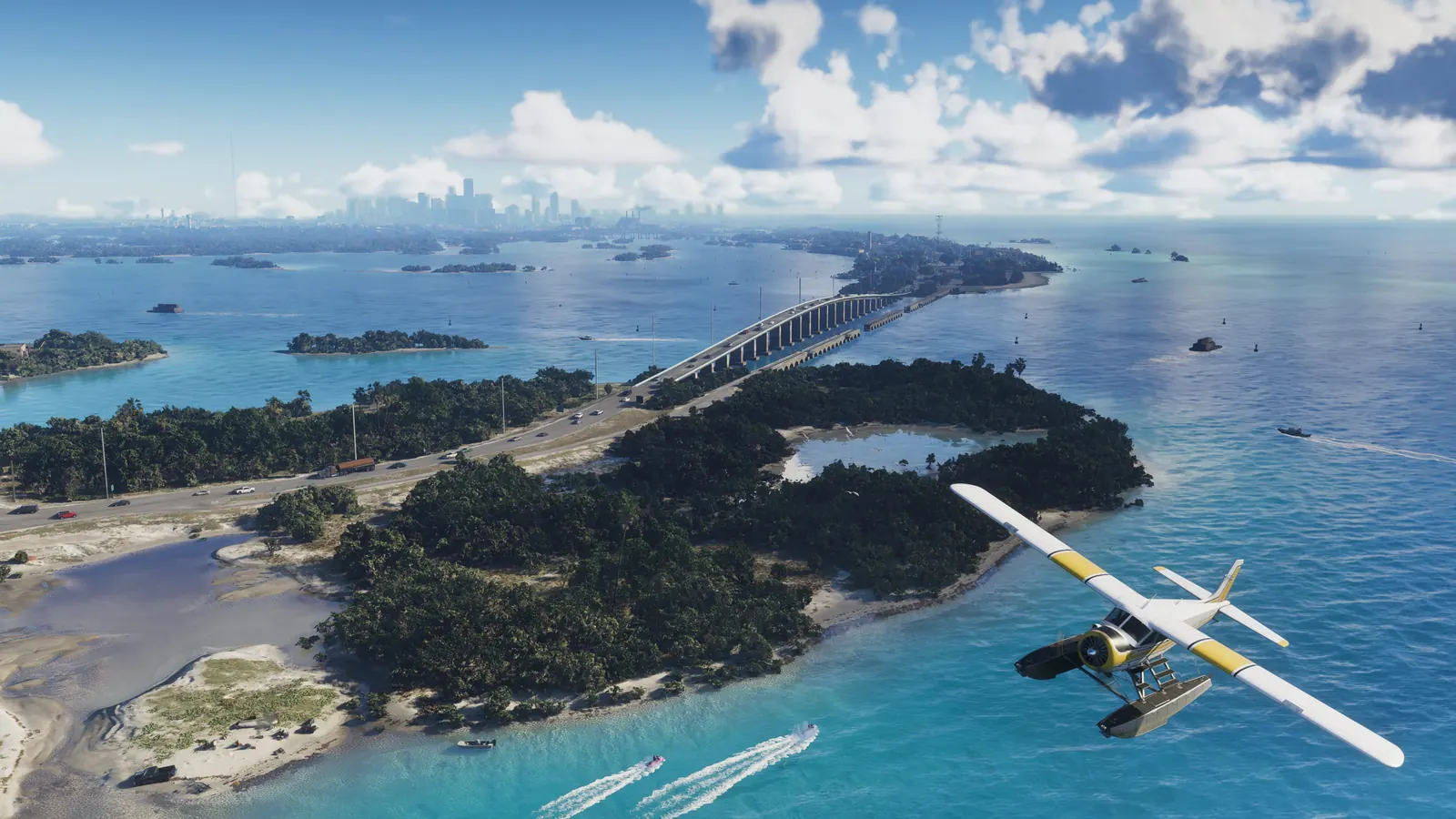 The Leonida Keys, from an official Rockstar Games screenshot